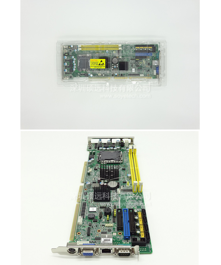 研華PCA-6010VG工控主板 LGA775 Intel? Core? 2 Duo單板電腦，帶雙千兆和DVI接口