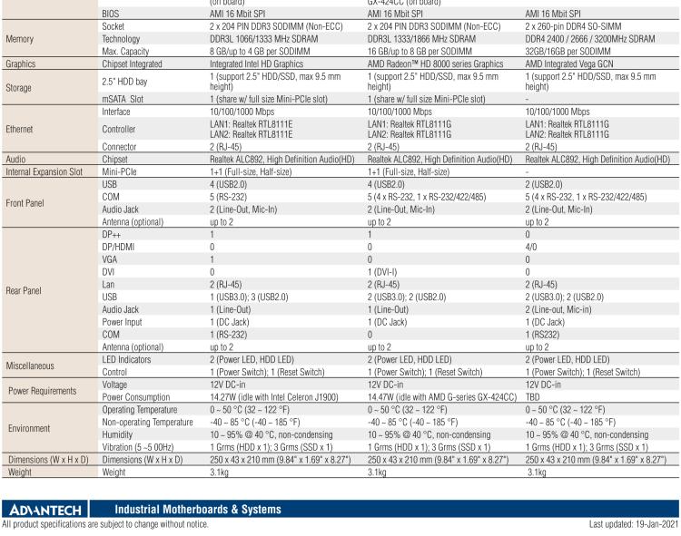 研華EPC-T1232 板載Intel? 第6代 Core? i ULT 系列處理器。無(wú)風(fēng)扇設(shè)計(jì)，1U超薄高度，支持上架。