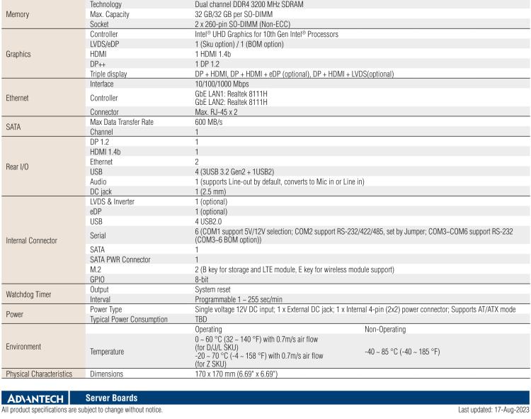 研華AIMB-218 板載Intel? 第8代 奔騰/賽揚/凌動系列處理器。支持獨立三顯，超薄緊湊，無風(fēng)扇設(shè)計，支持寬溫。