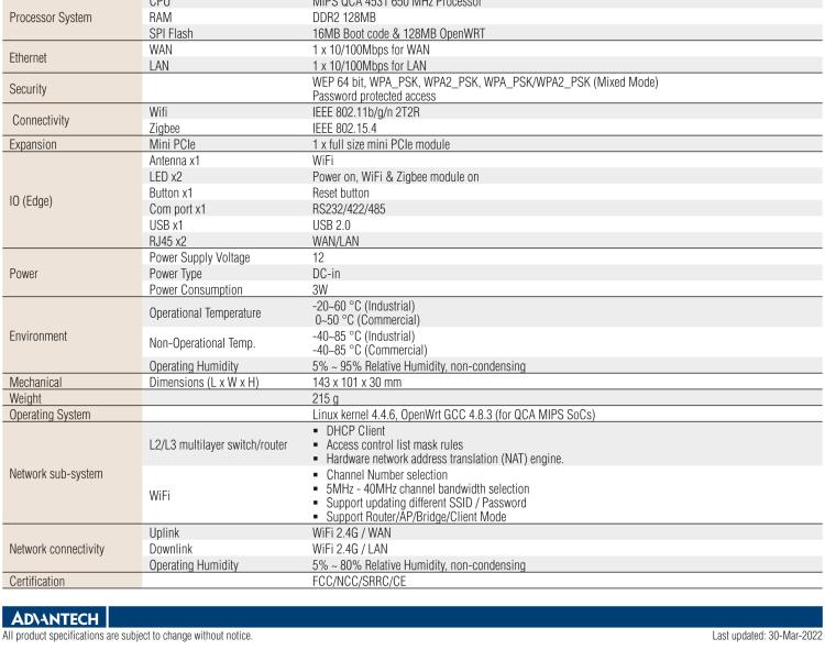 研華WISE-3240 研華EPD電子紙專用工業(yè)網(wǎng)關(guān)，以太網(wǎng)、 WIFI（AP）、Zigbee，專為智能城市、工業(yè)4.1應(yīng)用而設(shè)計。