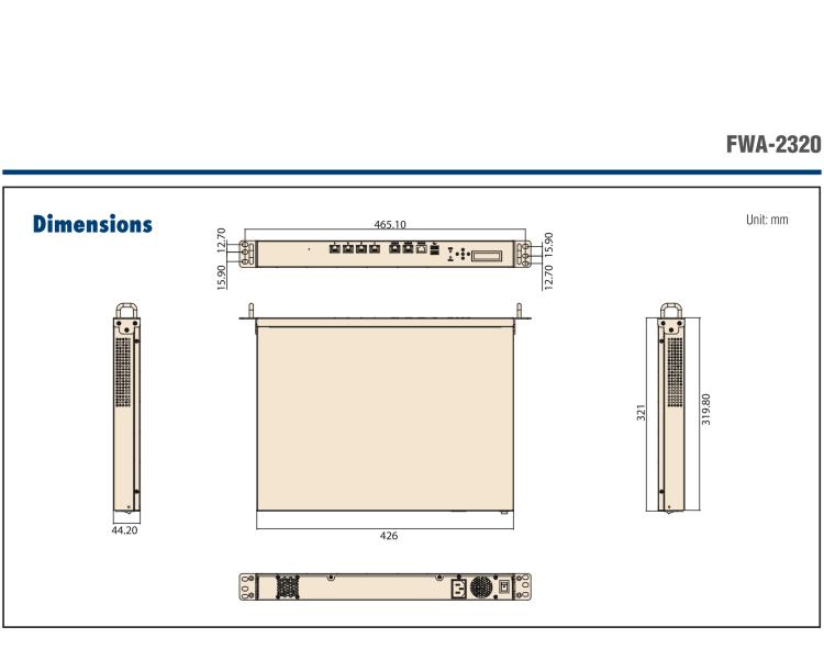 研華FWA-2320 基于Intel? Atom? C2000系統(tǒng)芯片 1U機(jī)架式網(wǎng)絡(luò)應(yīng)用平臺