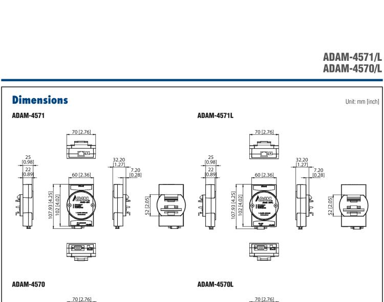 研華ADAM-4571 1端口RS-232/422/485串口設備聯(lián)網(wǎng)服務器